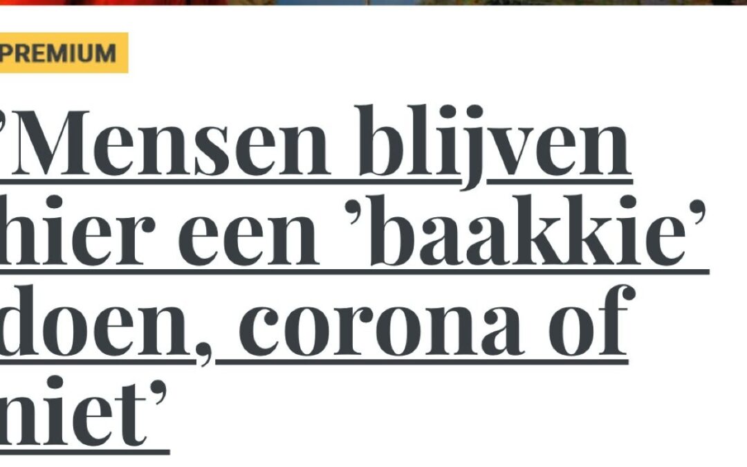 Bakkie met Bergsma #043: Persco Woordsalades, Uitzonderingspas Mondkapjes, Life & Koffie!