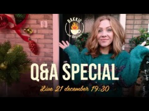 Kerst Q&A Special Live! Lichtjes Aan, We Gaan Terugblikken en Vooruitkijken op het Nieuwe Jaar